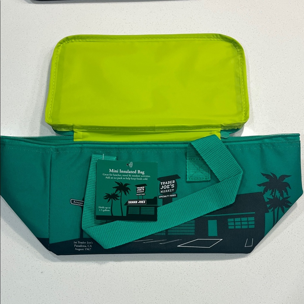 Trader Joe's Green Mini Insulated Bag